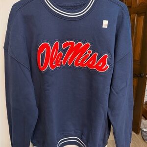 Hollister Blue Boxy Fit Sweatshirt